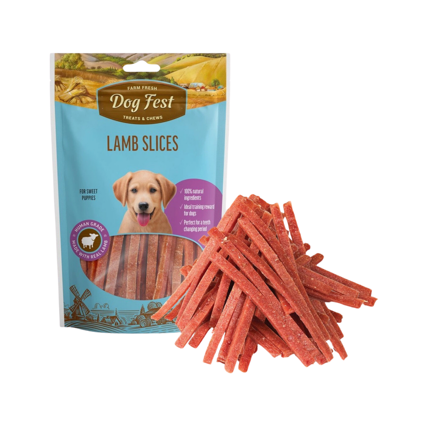 DOGFEST LAMB SLICES - Animeal