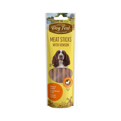 DOGFEST MEAT STICKS WITH VENSION 45GM