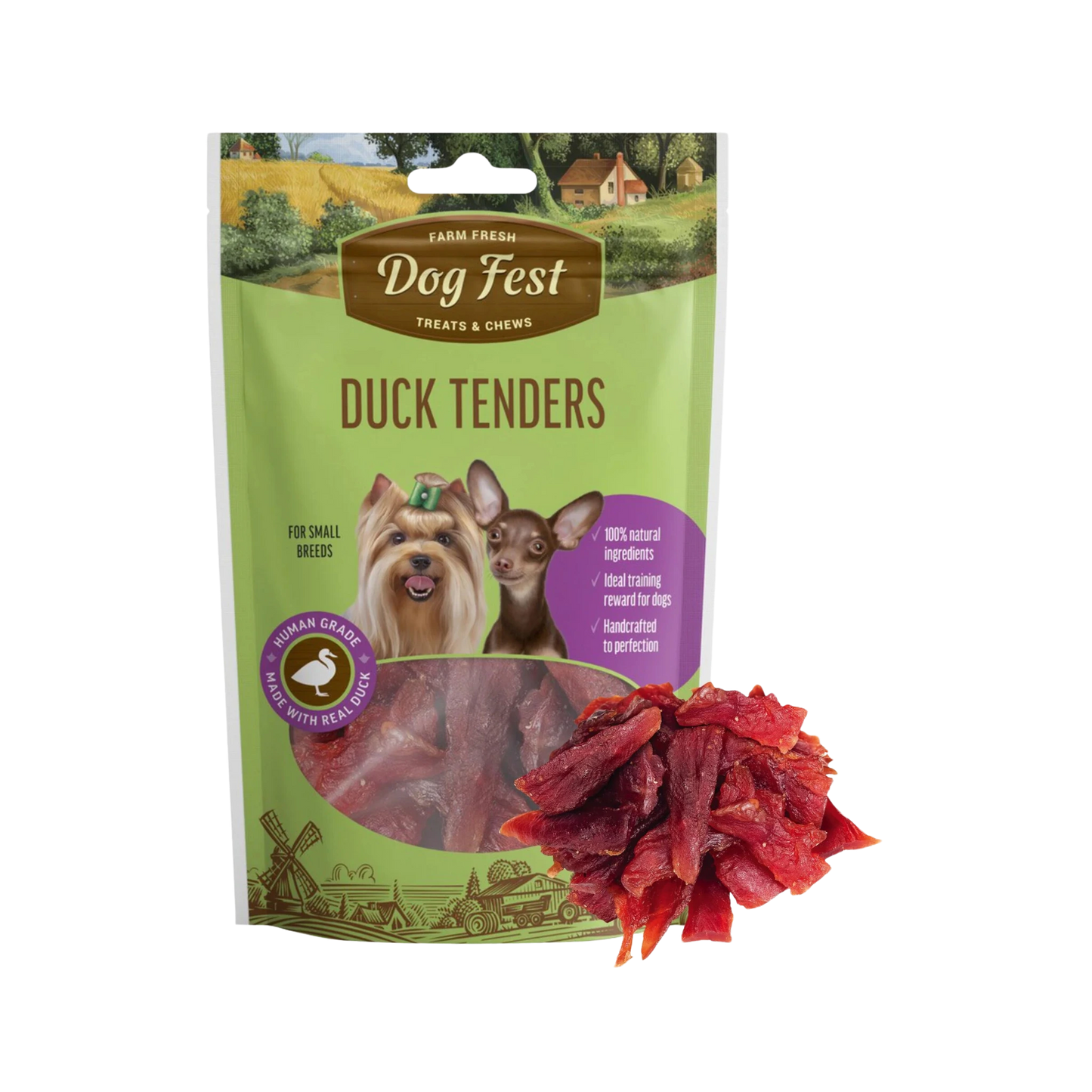 DOGFEST DUCK TENDERS TREATS - Animeal