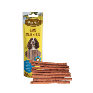 DOGFEST MEAT STICKS LAMB 45GM