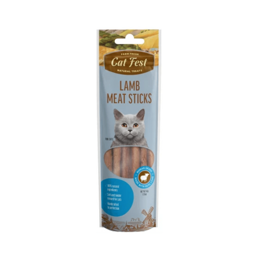 CATFEST MEAT STICKS LAMB FOR CAT - Animeal