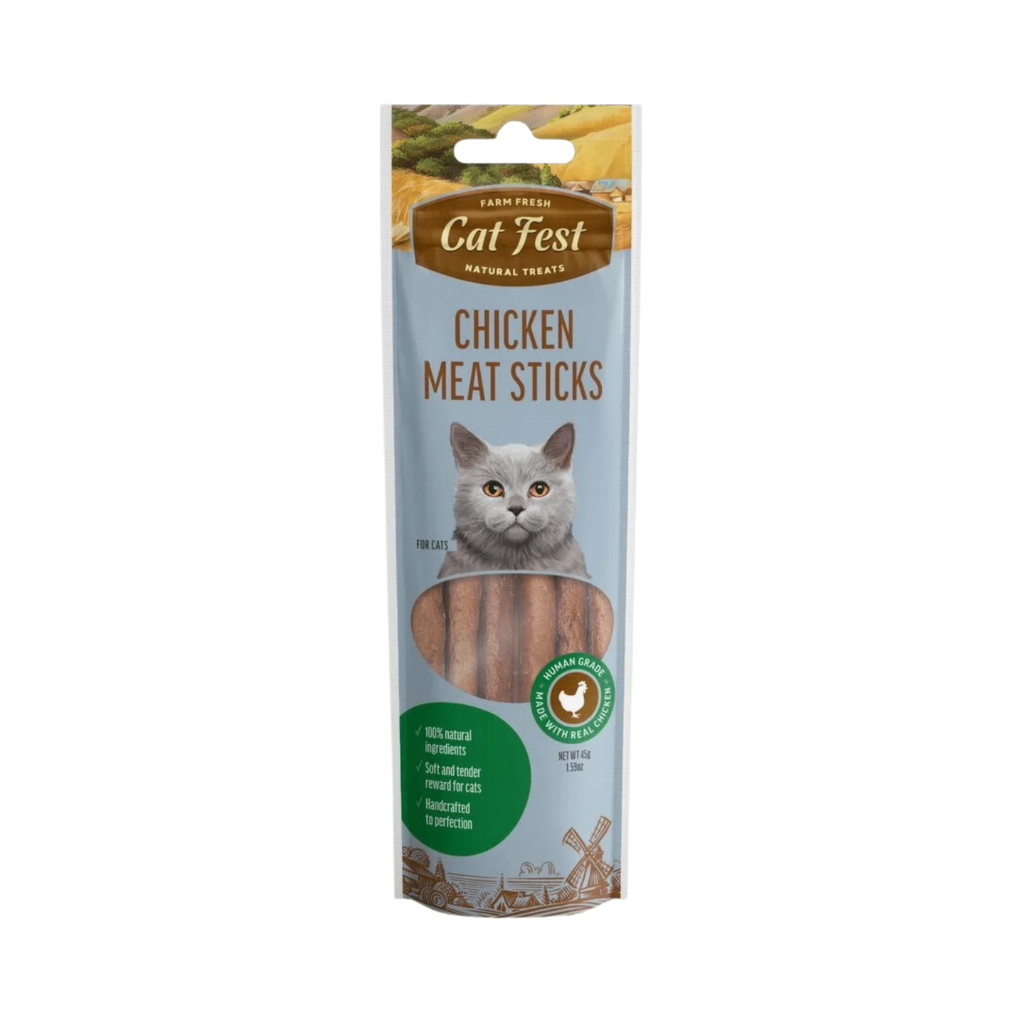 CATFEST MEAT STICKS CHICKEN FOR CAT - Animeal