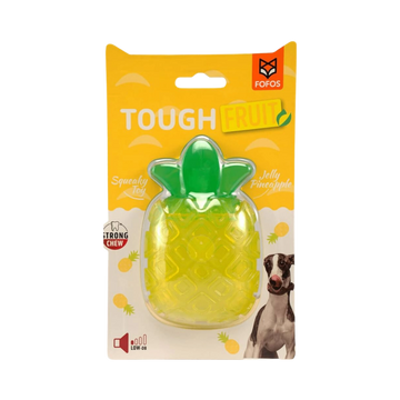 FOFOS FRUITY BITES SQUEAKY JELLY PINEAPPLE TOY 1PC