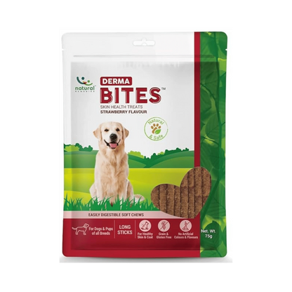 DERMA BITES STRAWBERRY FLAVOUR 75GM