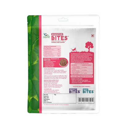 DIGESTIVE BITES CHIC & LIV FLAVOUR 75GM