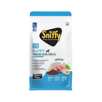 SNIFFY PUPPY CHIC & EGG DRY FOOD (M) - Animeal