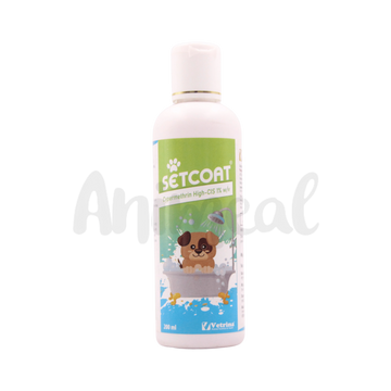 SETCOAT HIGH CIS 1% TICK & FLEAS SHAMPOO 200ML