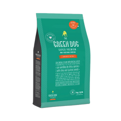 GREEN DOG ADULT SMALL BITE DRY FOOD 3KG