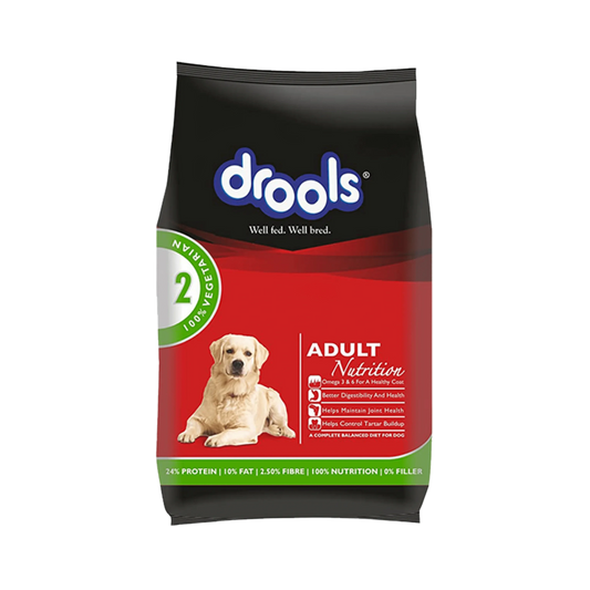 DROOLS VEG ADULT & PUPPY DOG DRY FOOD (L) - Animeal