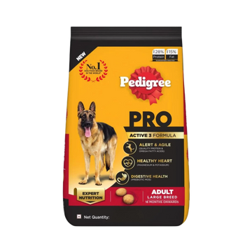 PEDIGREE PRO ADULT LARGE BREED DRY FOOD (S) 1KG