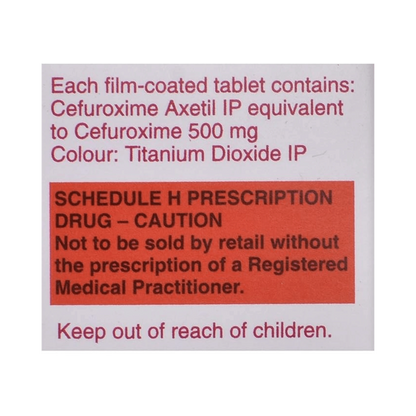 CEFTUM 500MG TABLET 4TAB