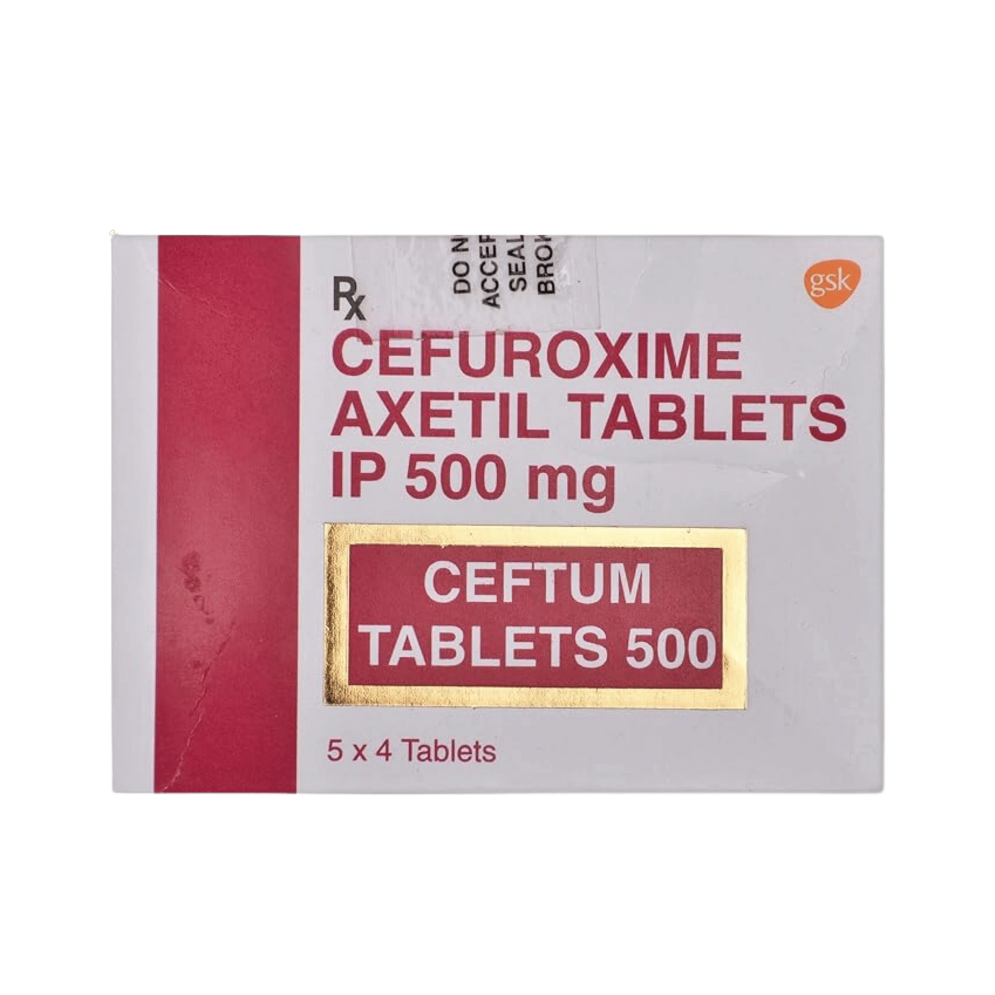 CEFTUM 500MG TABLET 4TAB