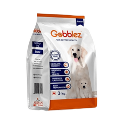 GOBBLEZ STARTER DOG DRY FOOD (M)