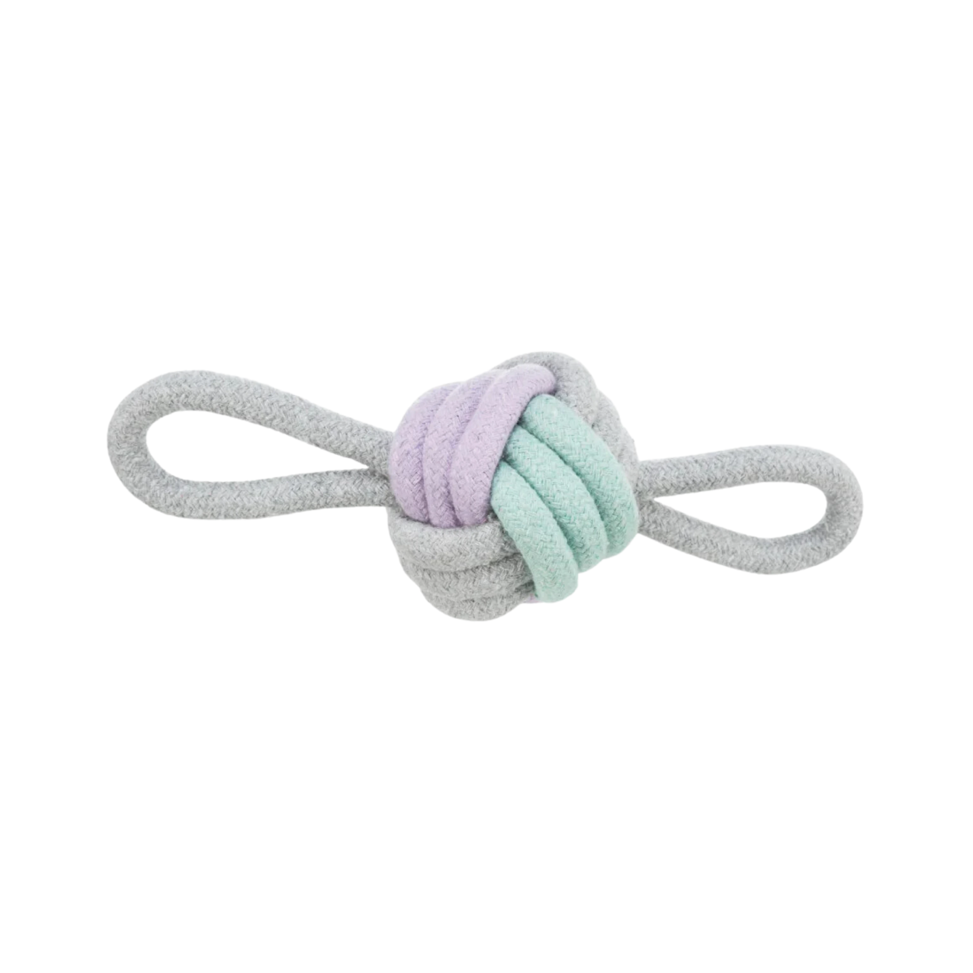 TRIXIE JUNIOR KNOTTED BALL WITH LOOPS 1PC