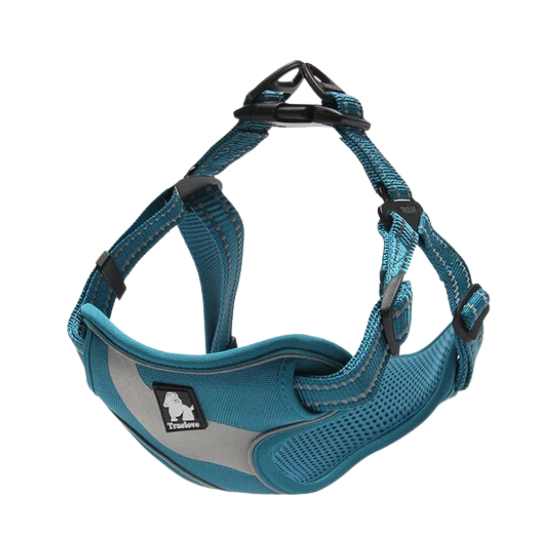 TRUELOVE STEP IN HARNESS WITH 3M BLUE (L) LARGE