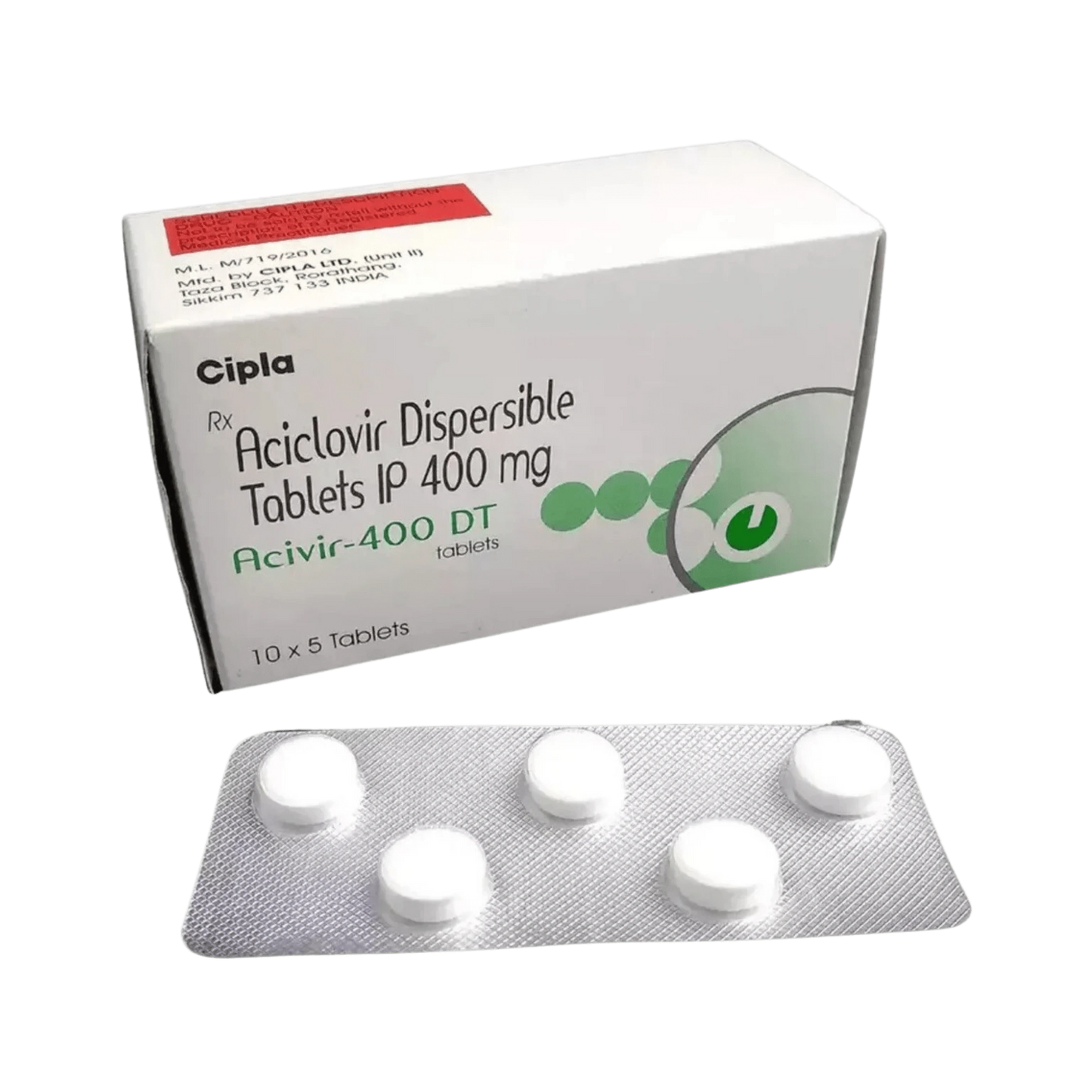 ACIVIR 400 DT TABLET