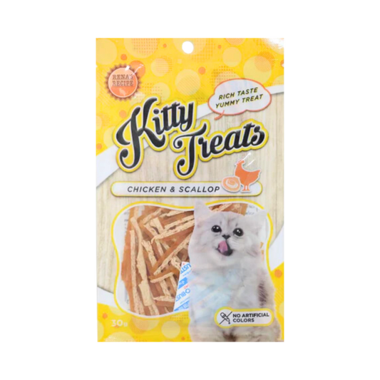 KITTY TREATS CHICKEN WITH SCALLOP FLAVOUR - Animeal