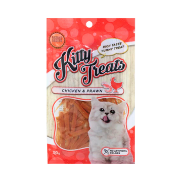 KITTY TREATS CHIC WITH SHRIMP 30GM