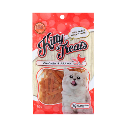 KITTY TREATS CHIC WITH SHRIMP 30GM