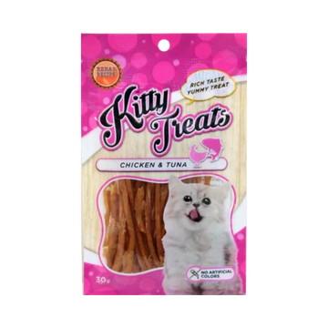 KITTY TREATS SOFT CHIC & TUNA - Animeal