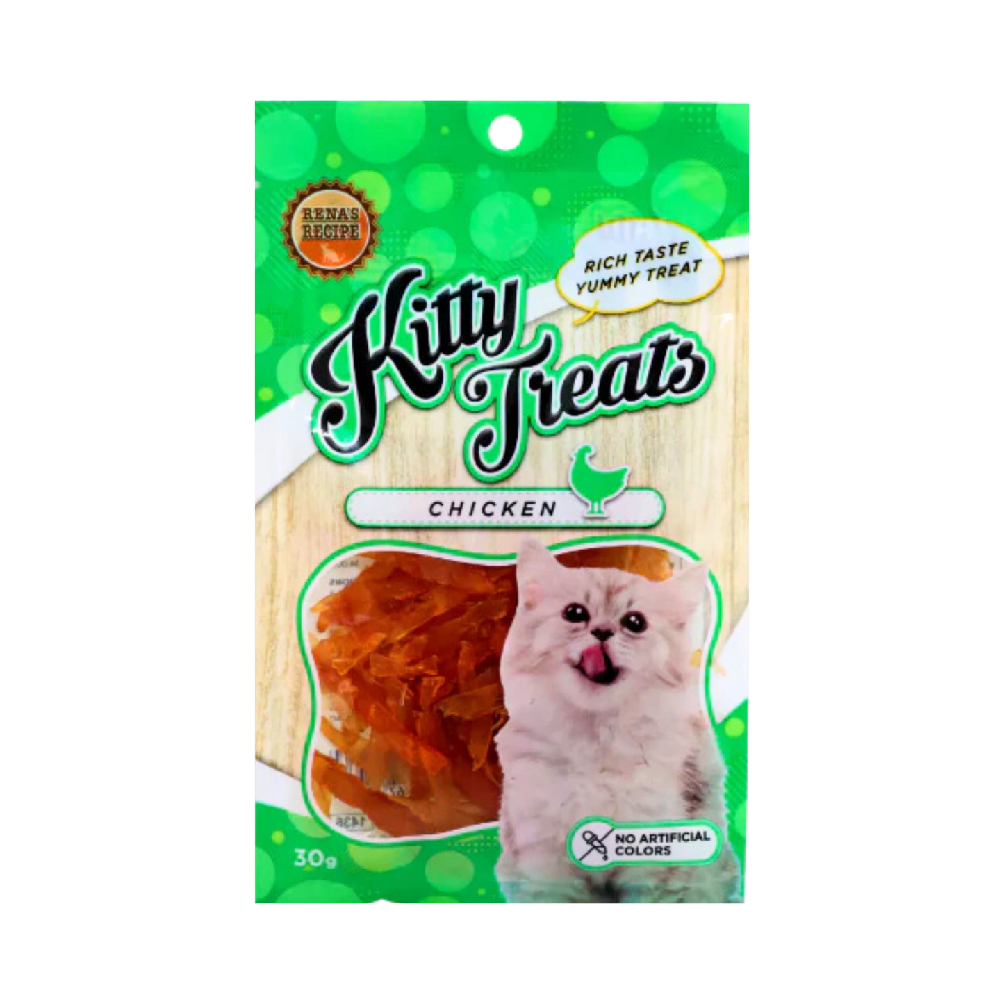 KITTY TREATS SOFT CHIC JERKY SLICED - Animeal