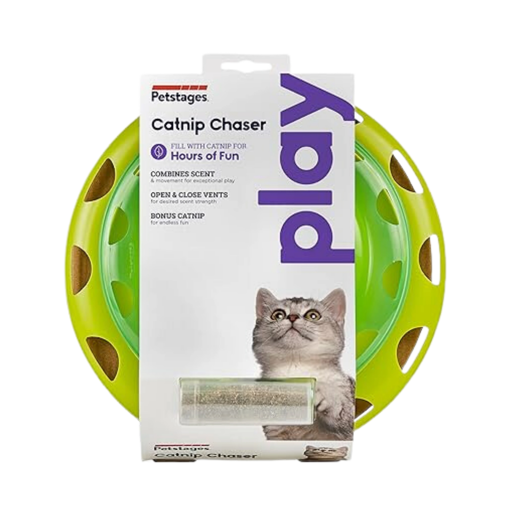 TRIXIE CATNIP CHASER INDEPENDENT CAT PLAY TOY 1PC