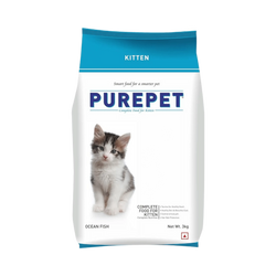 PUREPET KITTEN OCEAN FISH DRY FOOD (M) - Animeal