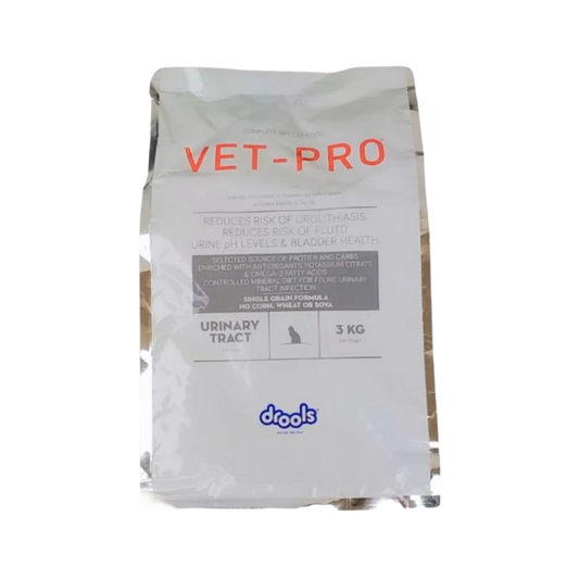 VET PRO URINARY TRACT DRY FOOD (M) 3KG