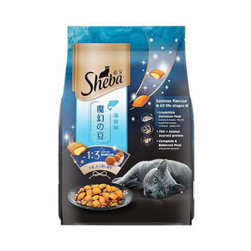 SHEBA KITTEN & ADULT SALMON DRY FOOD (S) 1.5KG