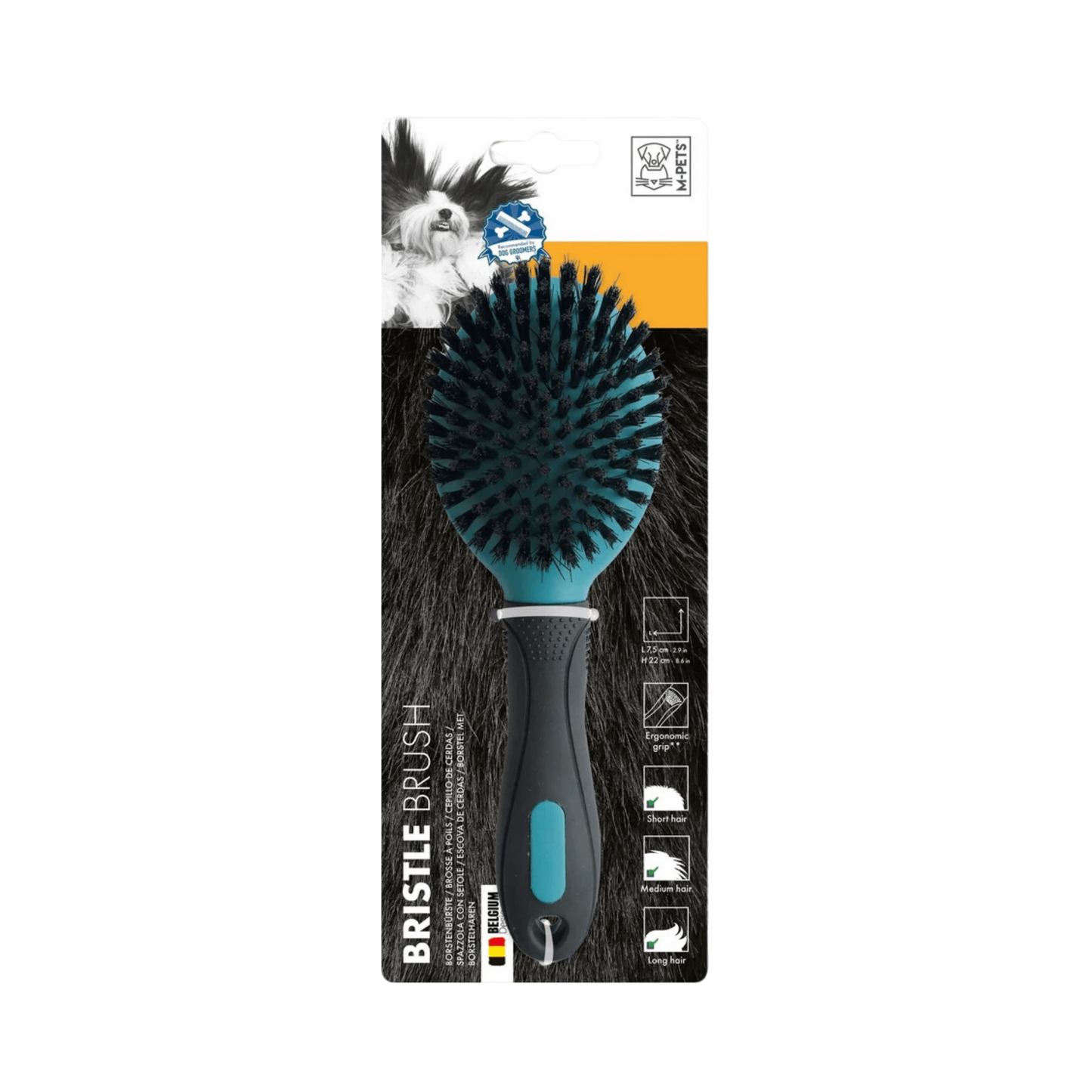 M-PETS BRISTLE BRUSH 7.5X22 - Animeal