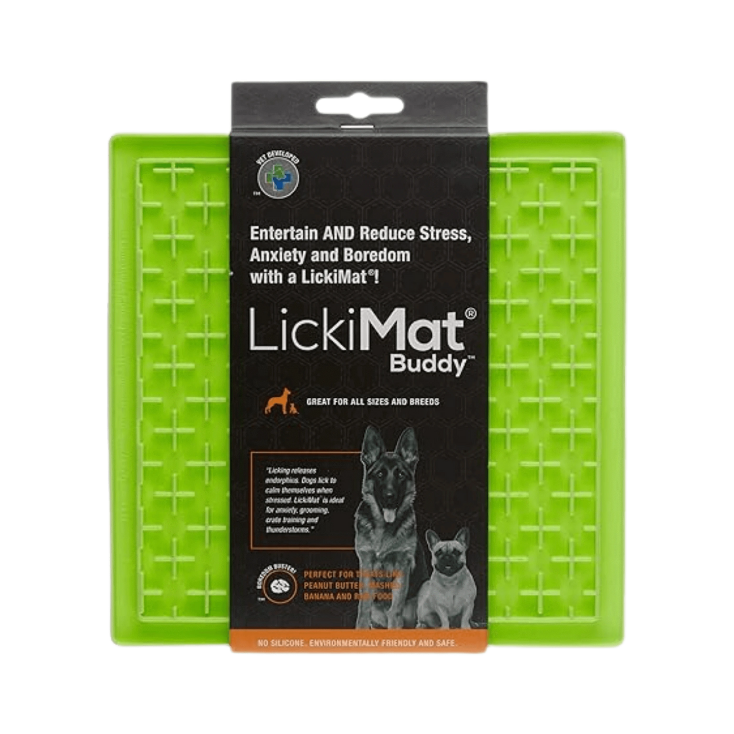 LICKIMAT BUDDY GREEN (L) 1PC