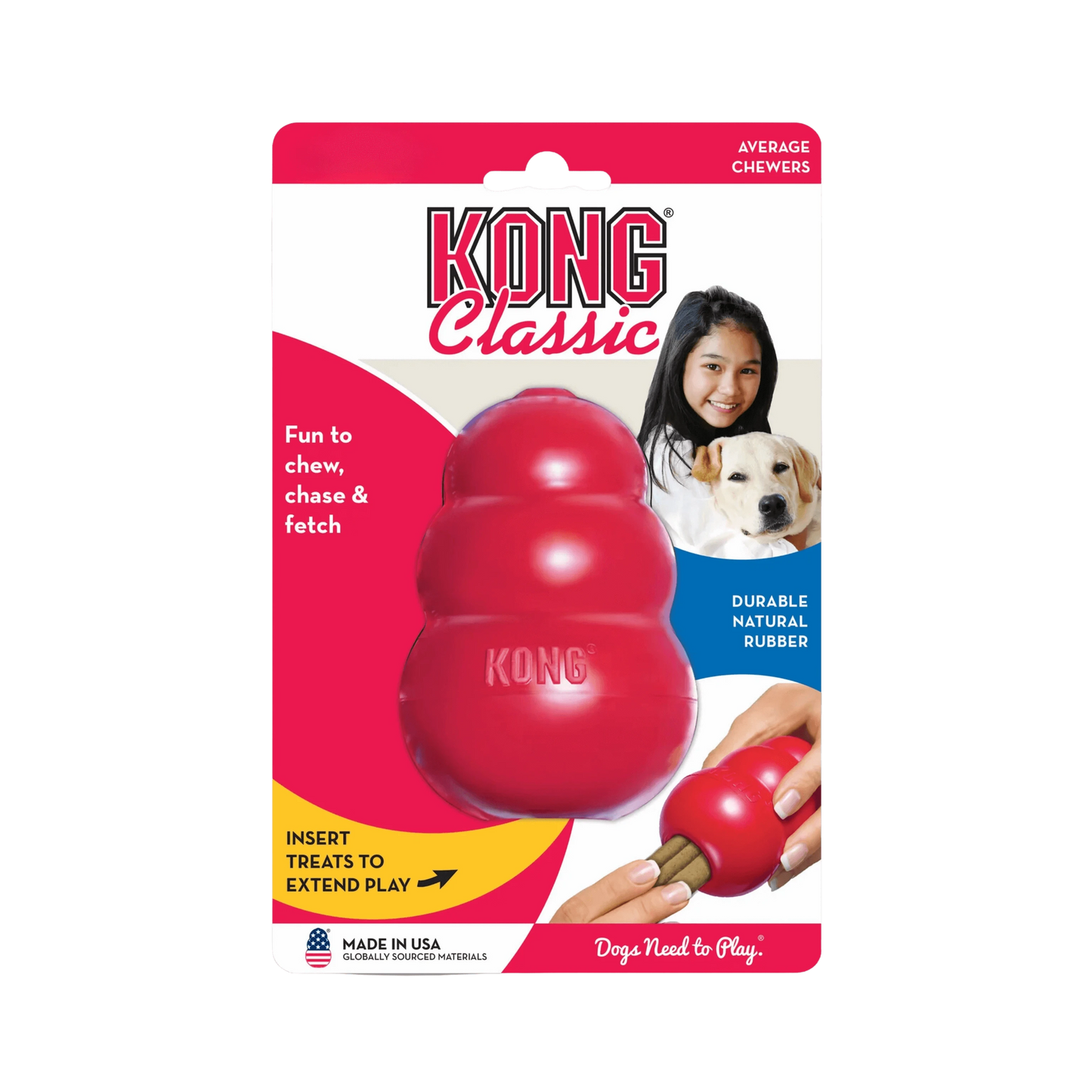 KONG CLASSIC TOY (XL) - Animeal