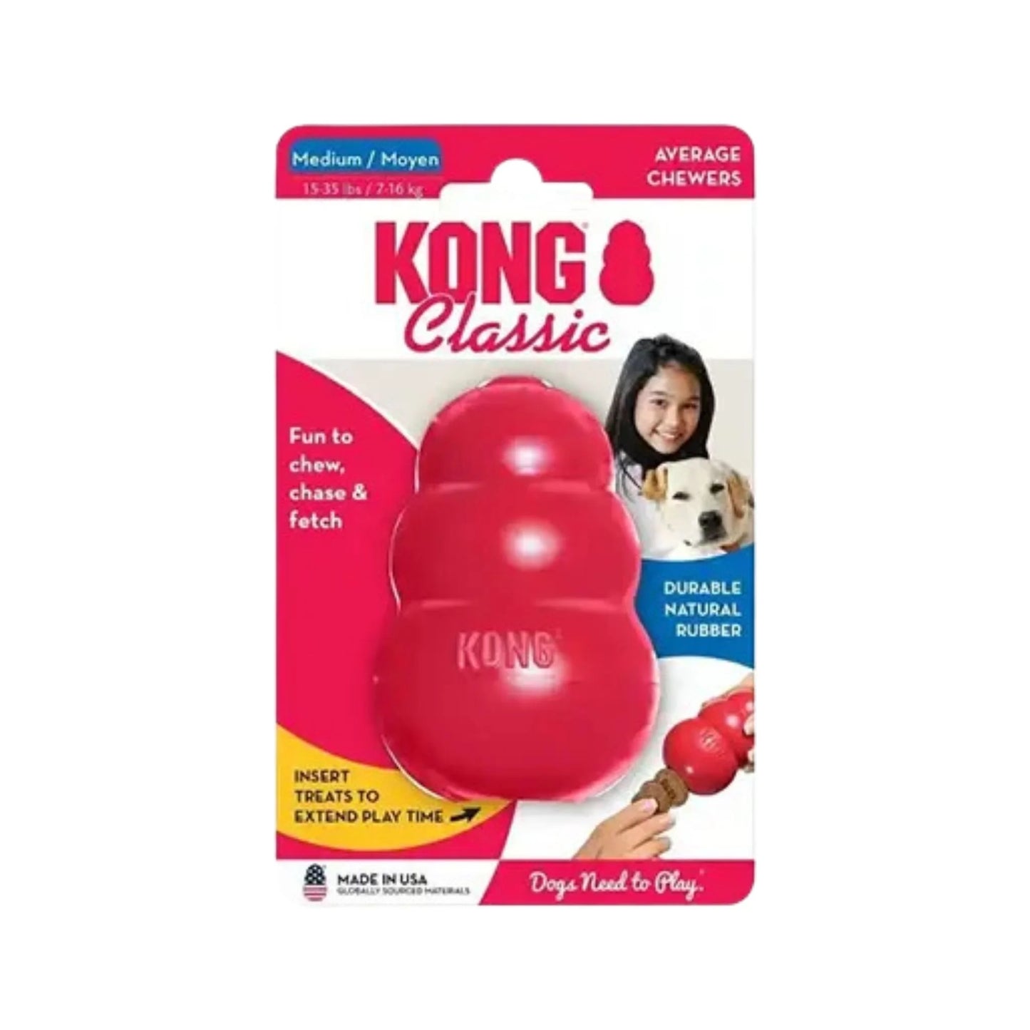 KONG CLASSIC TOY (M) - Animeal