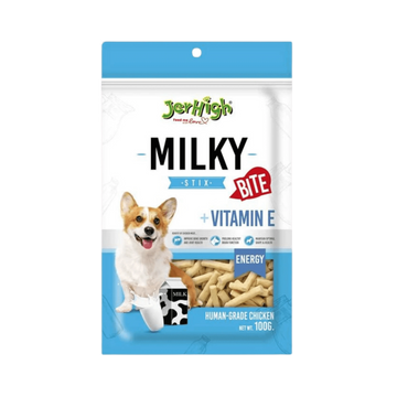 JER HIGH MILKY BITE TREAT 100GM