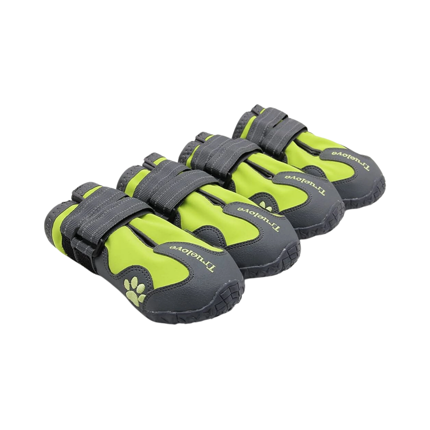 TRUELOVE PET BOOTS NEON YELLOW (M)