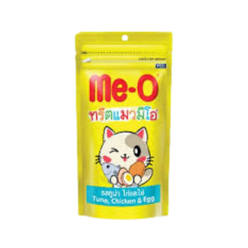 ME-O TUNA CHICK & EGG CRUNCHY CAT TREAT - Animeal