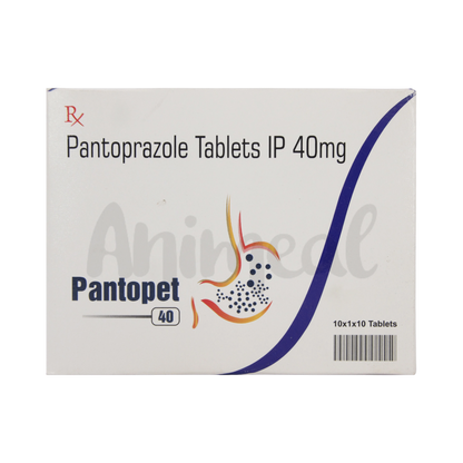 PANTOPET 40MG TABLET 10TAB