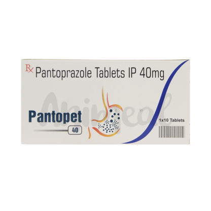 PANTOPET 40MG TABLET 10TAB