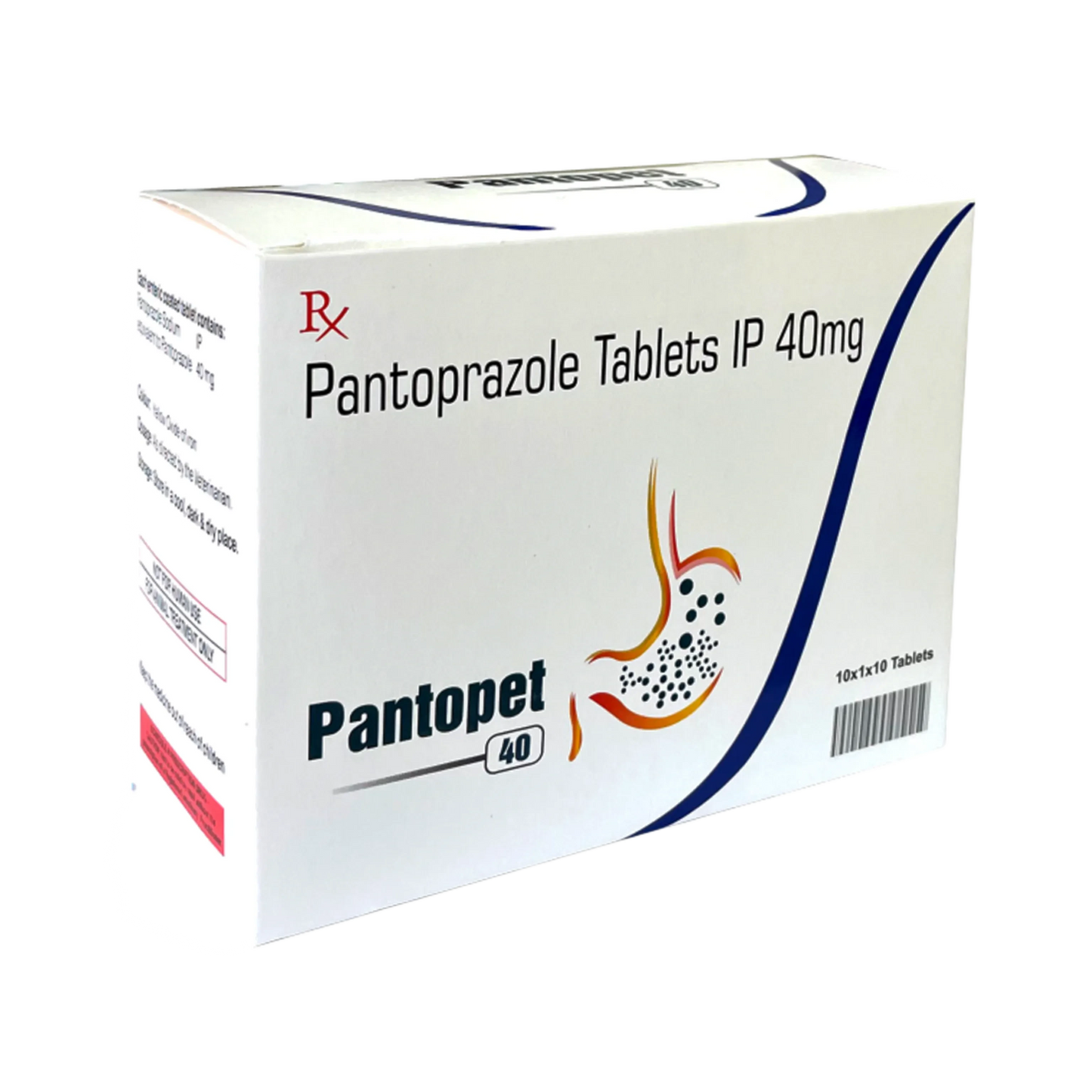 PANTOPET 40MG TABLET 10TAB