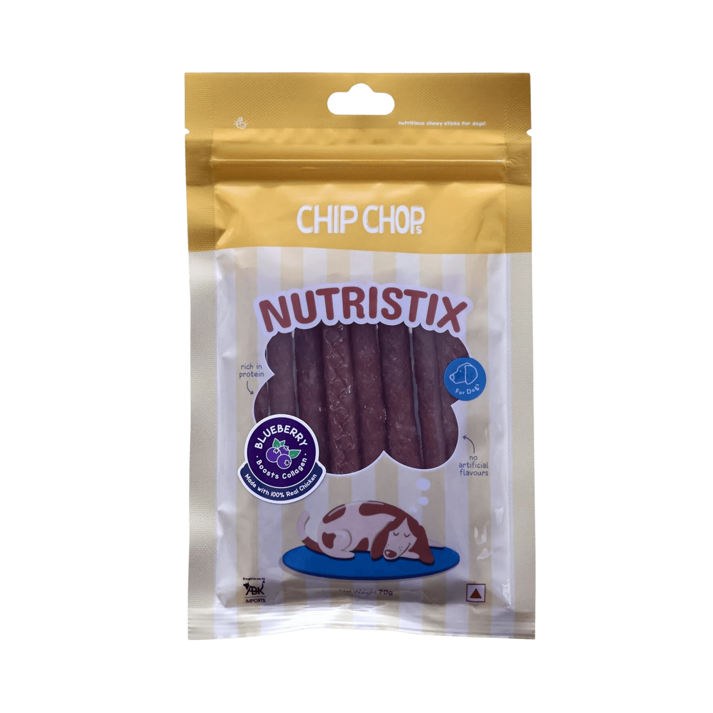 CHIP CHOP NUTRISTIX BLUEBERRY (S)