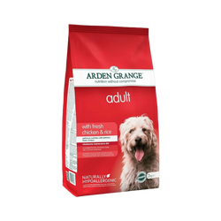 AG ADULT FRESH CHIC& RICE DOG DRY FOOD (M) 6KG