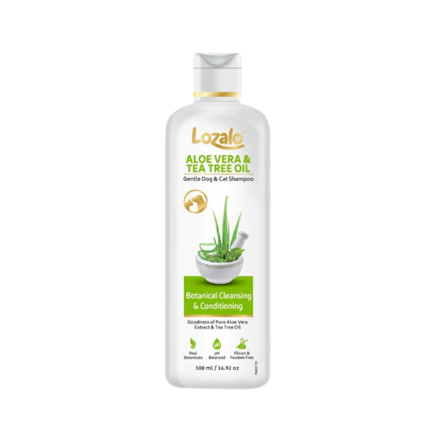 LOZALO ALOE VERA & TEA TREE OIL SHAMPOO (M) - Animeal