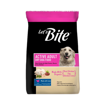 LET'S BITE ACTIVE ADULT DRY FOOD (XL) - Animeal