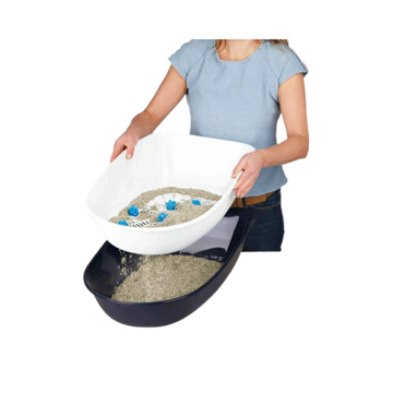 TRIXIE BETRO TOP LITTER TRAY THREEPART WITH SEPARATING SYSTEM - Animeal