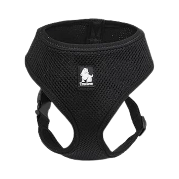 TRUELOVE CAT & SMALL DOG HARNESS BLACK (L) - Animeal