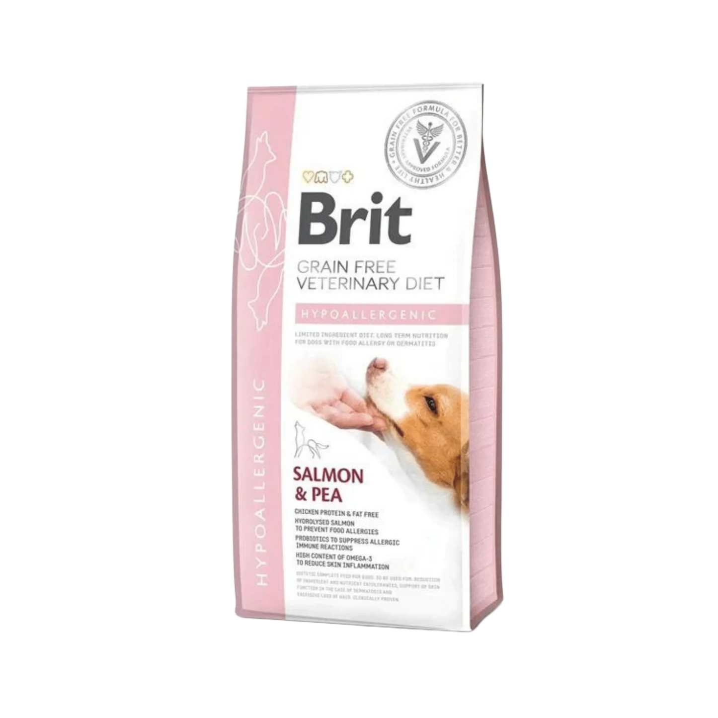 BRIT HYPO DOG DRY FOOD (M) 2KG