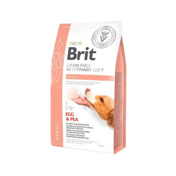 BRIT RENAL DOG DRY FOOD (M) 2KG