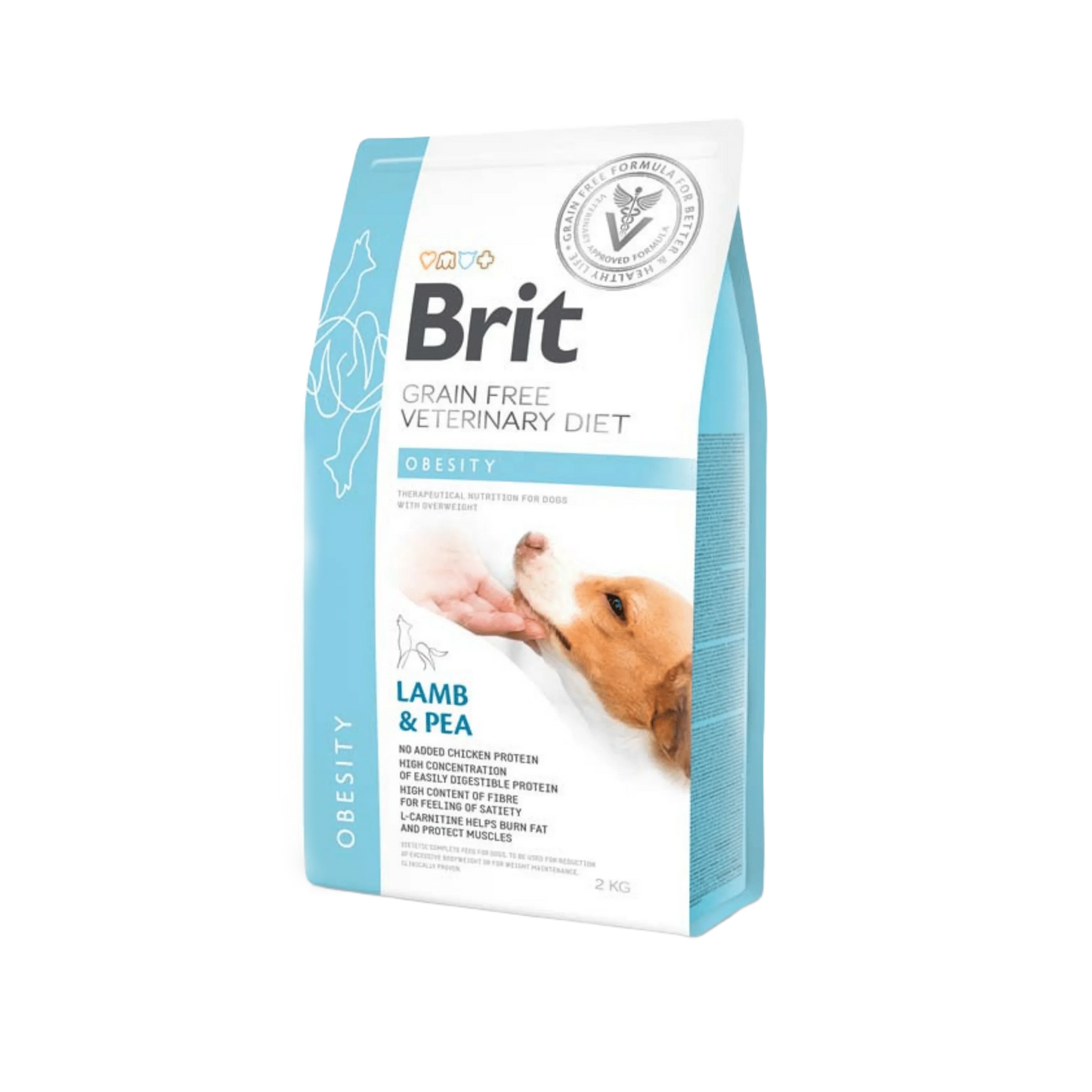 BRIT OBESITY DOG DRY FOOD (M) 2KG