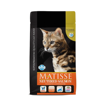 MATISSE NEUTERED SALMON DRY FOOD (L) - Animeal