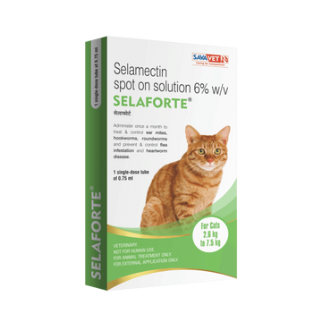 SELAFORTE CAT 2.6KG TO 7.6KG SPOT ON - Animeal